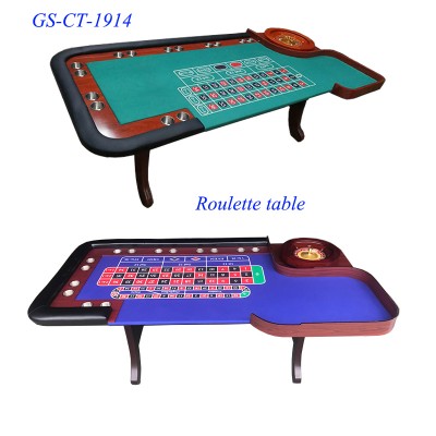 Roulette table gambling table Casino table