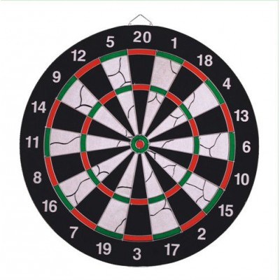 flocked dart board