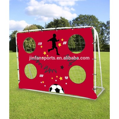 Wholesale Metal Soccer Goal with rebound net and target shot