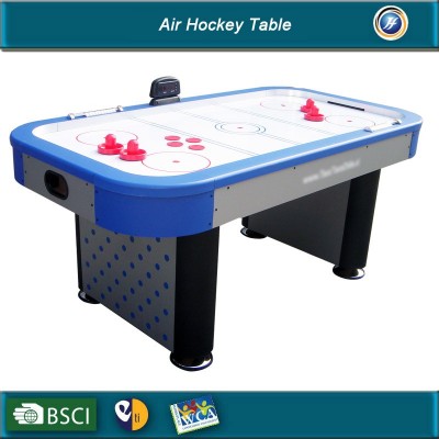 6 Foot Air Hockey Game Table for Kids and Adults with Electronic Scorer, Free Pushers and Pucks