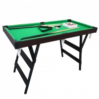 KBL-8013 Mini size sample pool game table, Miniature billiard table for kids,MDF board with wool colth playfiled pool table